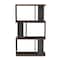 Baxton Studio Legende Modern Brown and Dark Grey Finished Display Bookcase 148-8257 - alternate 7
